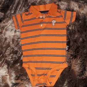 Polo style onesie